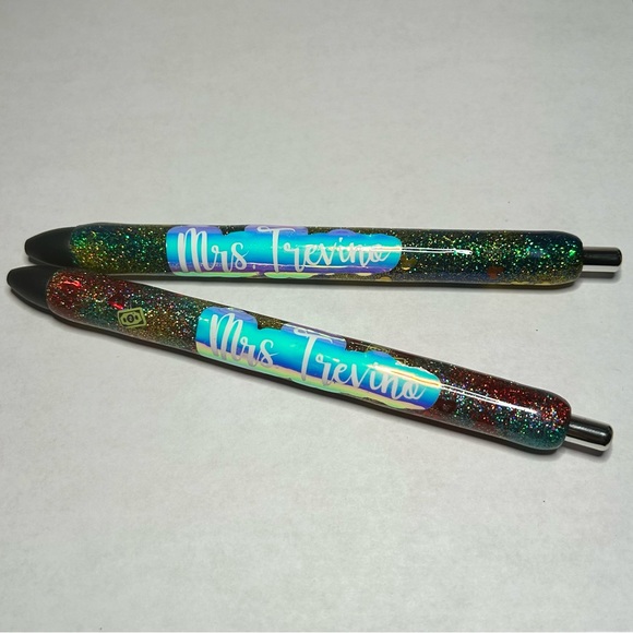 CUSTOM Refillable Glitter Pens - Picture 14 of 16